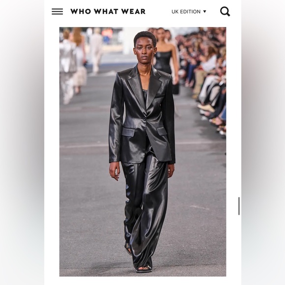 VINTAGE 90s cinched waist hourglass black leather jacket women’s Small/Medium. - Picture 7 of 14